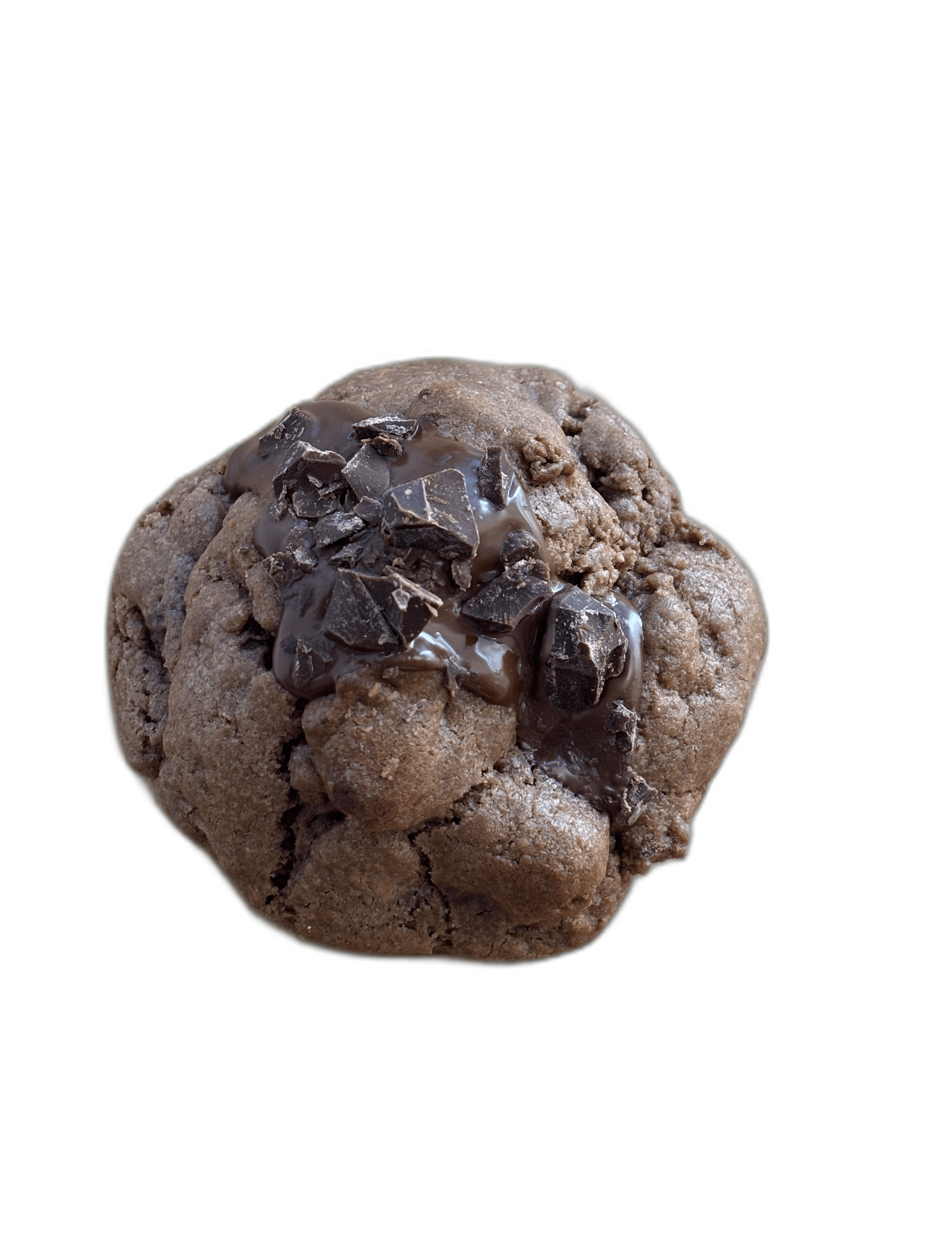 Cookie La Onda de doble chocolate con cacao intenso, galleta artesanal Cookie Club Playa del Carmen